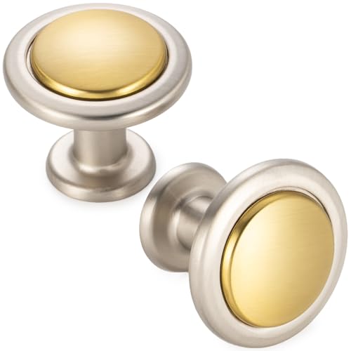 Mixed Metal Knobs
