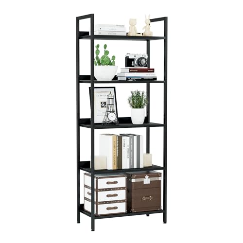 Modern Black Shelving Unit