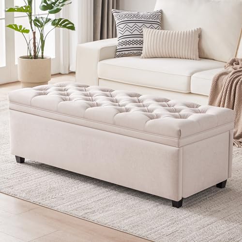 Modern Fabric Ottoman