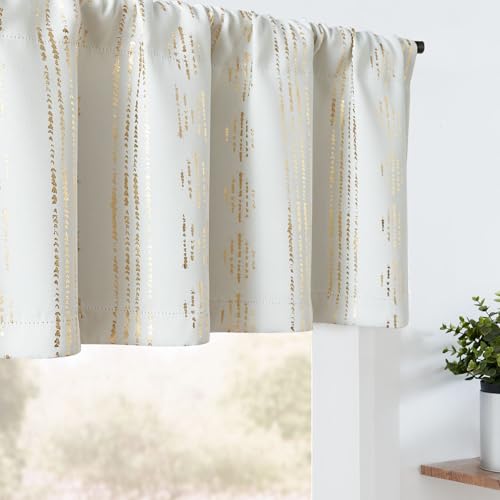 Modern Geometric Window Valance