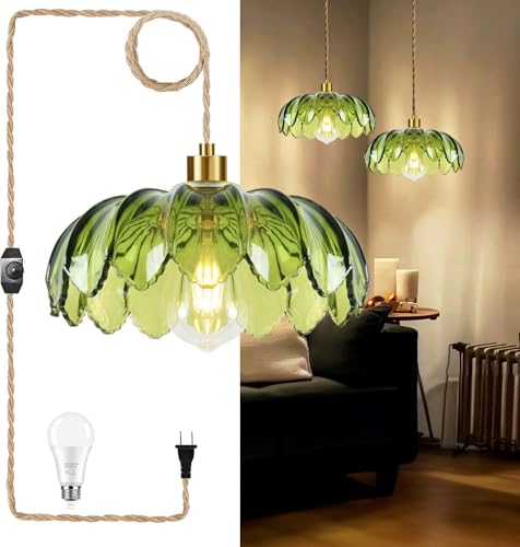 Modern Hanging Plant Lamp