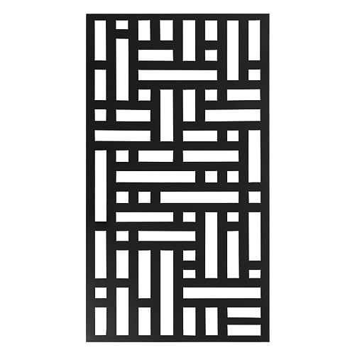 Modern Vertical Metal Fence Panels