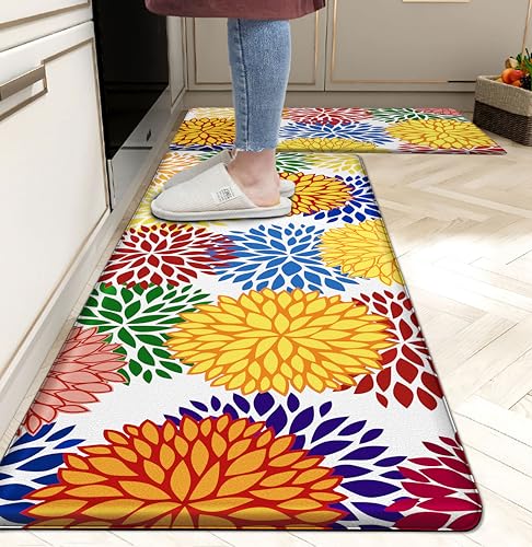 Multi-Color Kitchen Rugs
