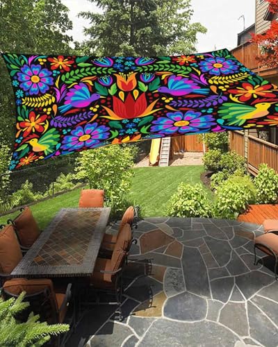 Set of Multi-Color Sun Shade Sails