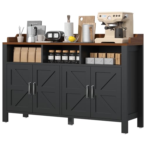 Multi-compartment sideboard