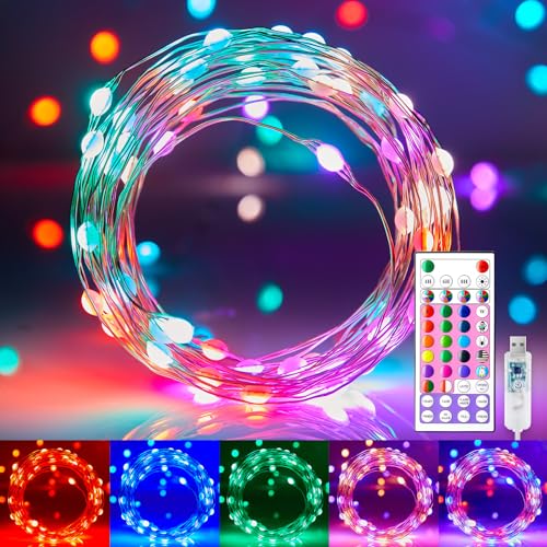 Multihued LED String Lights