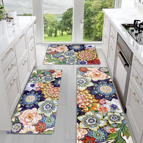 Multicolored Area Rug for Kitchen