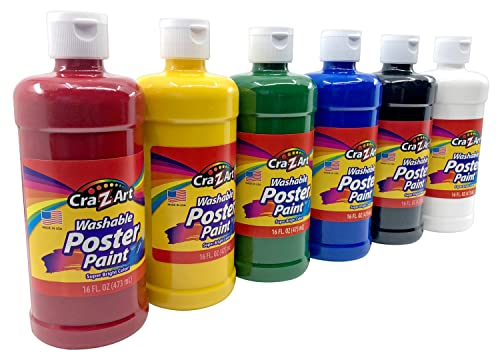 Multicolored Poster Paints