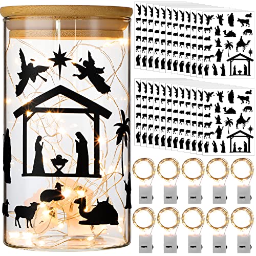Nativity Scene Fairy Lights