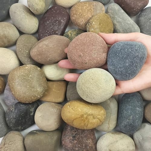 Natural Smooth River Rocks