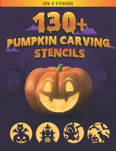 Pumpkin Carving Kit with Nature Stencils