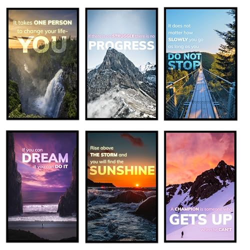 Inspirational Nature Quotes Poster