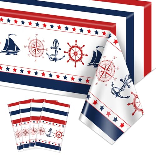 Nautical Themed Tablecloth