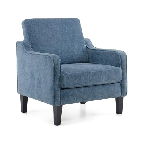 Navy Armchair