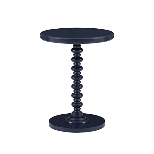 Navy Blue Side Table