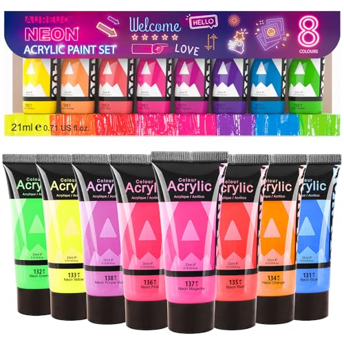 Selection of Radiant Acrylic Paints
