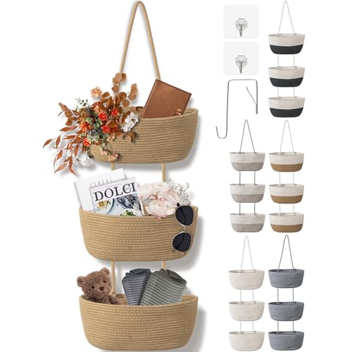 Neutral Wall Baskets