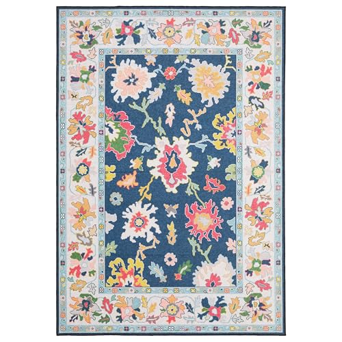 Oriental Inspired Patterned Rug