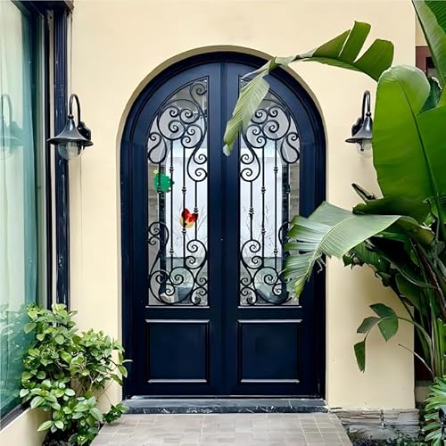 Ornate Double-Height Arched Door