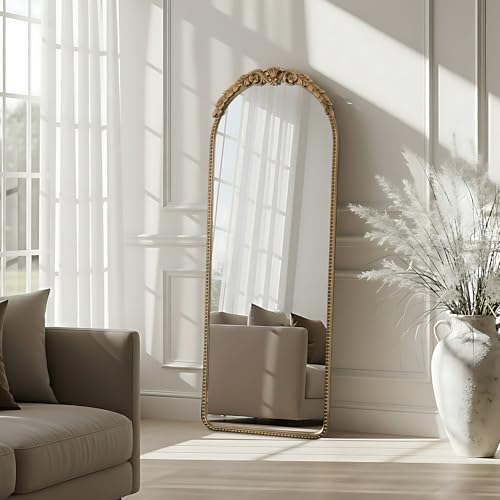 Ornate Full-Length Wall Mirror