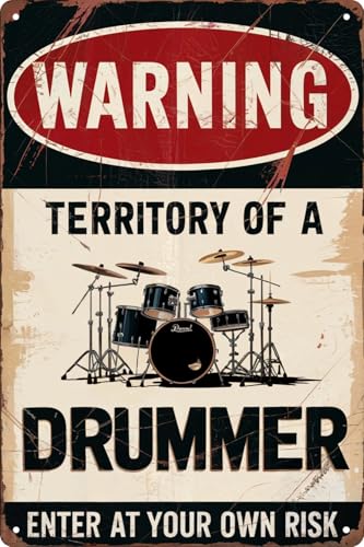 Outdoor Drum Set Decoration