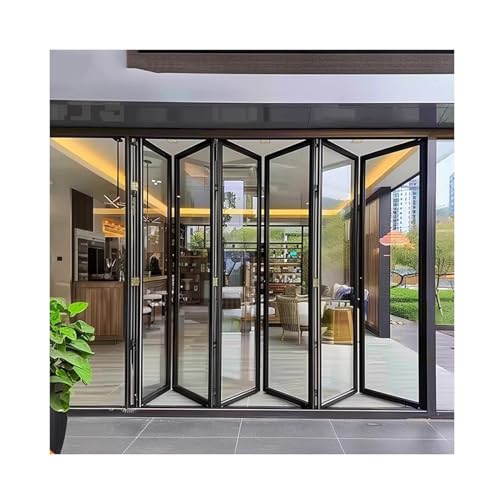 Exterior Hinged Glass Panels