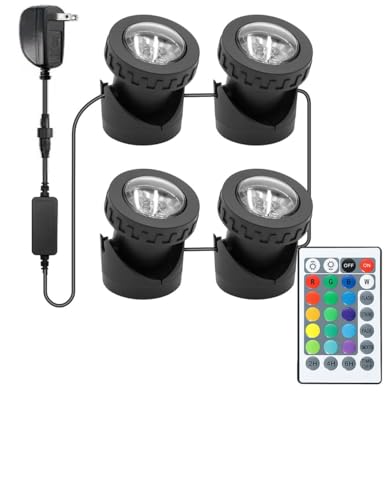 Large Outdoor Water Feature Lighting