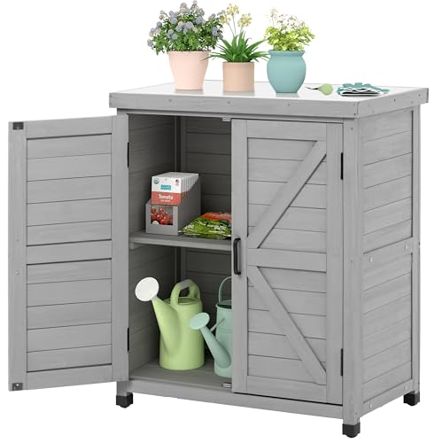 Outdoor Planter Cabinet