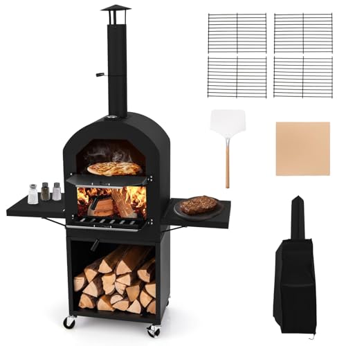 Outdoor Wood-Fired Pizza Oven