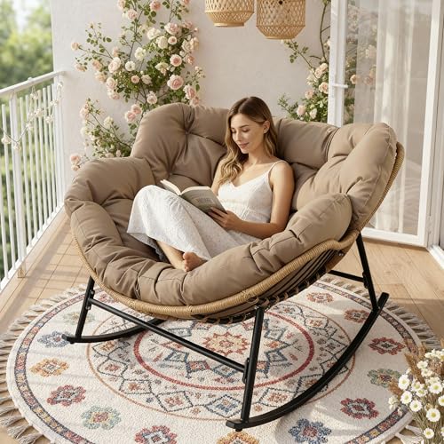 Oversized Wicker Chair
