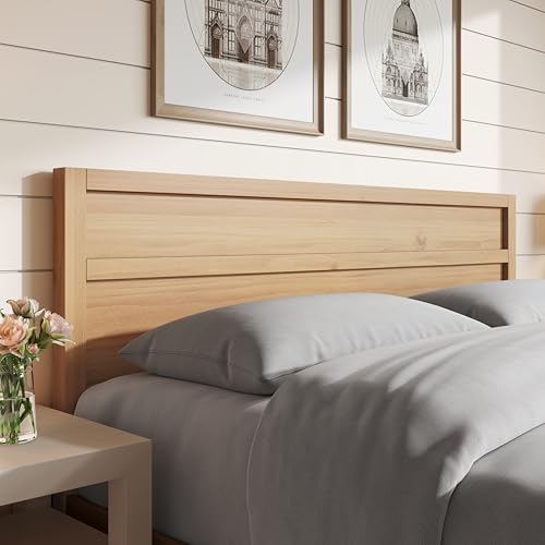 Panel Headboard with Clean Lines