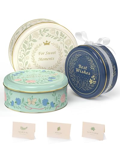 Decorative cookie tins