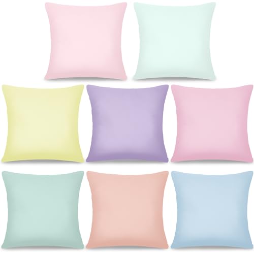 Pastel Throw Pillow Covers