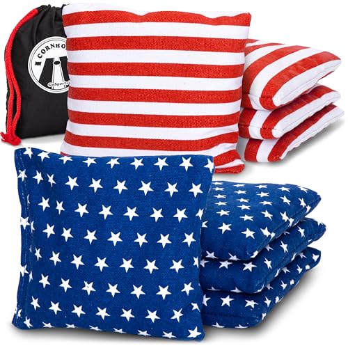 Red, White, and Blue Bean Bags