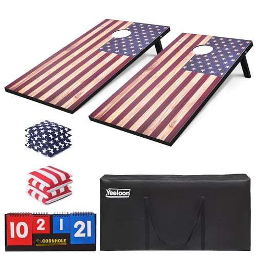 4th of July Cornhole Board Set