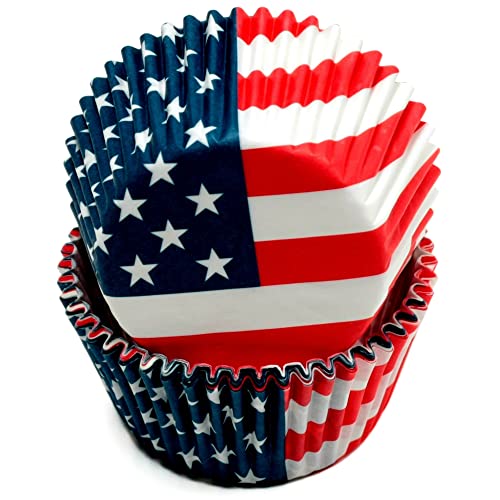 Patriotic Cupcake Liners