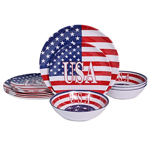 Patriotic Dinner Plate Set