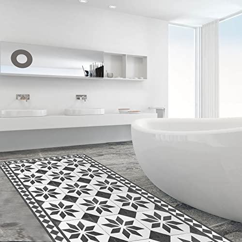 Patterned Vinyl Floor Runner