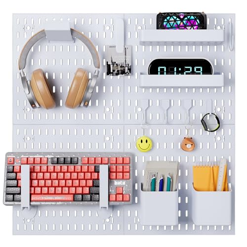 Pegboard Wall Organizer Set