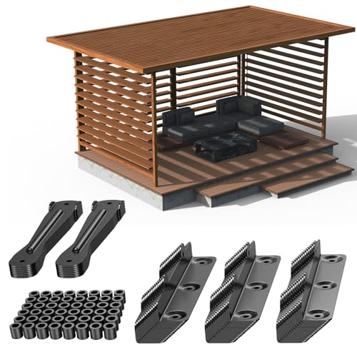 Pergola Wood Slat Assembly Kit