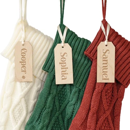 Customized Timber Gift Labels