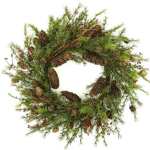 Pinecone Winter Wreath