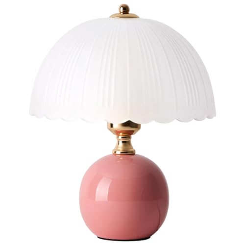 Classic Rose Glass Lamp