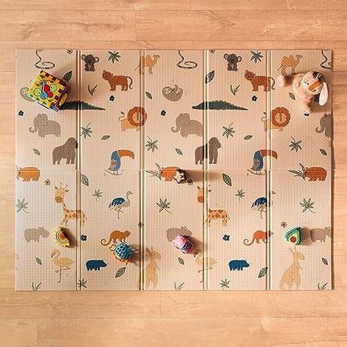 Colorful Playful Pattern Baby Rug