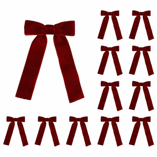 Pre-Tied Velvet Bows