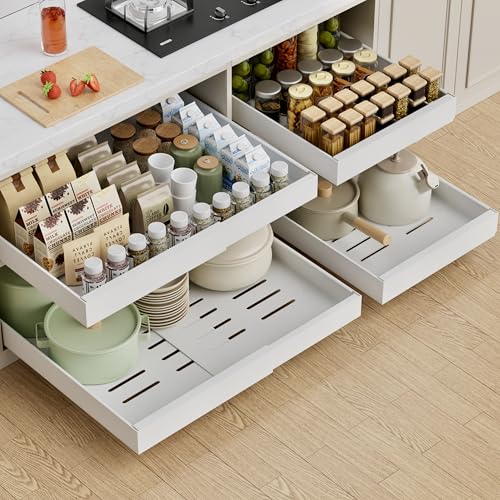 Pull-Out Pantry Cabinet Organizer