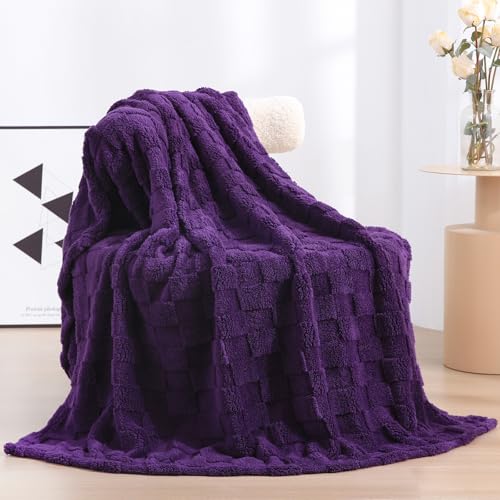 Purple Plush Wrap