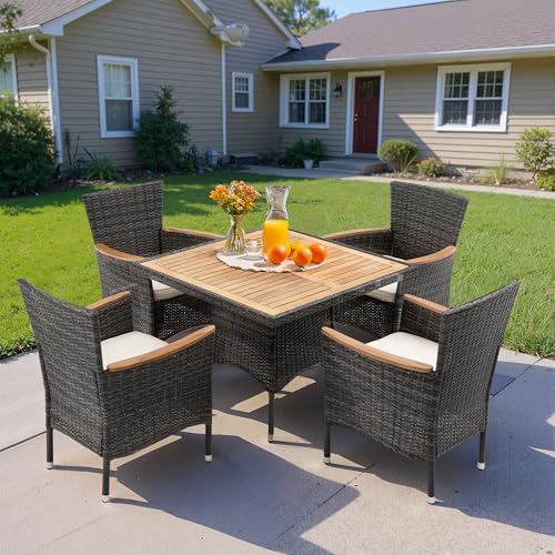 Rattan Outdoor Dining Set