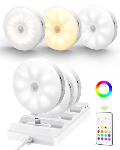 Rechargeable LED Puck Lights
