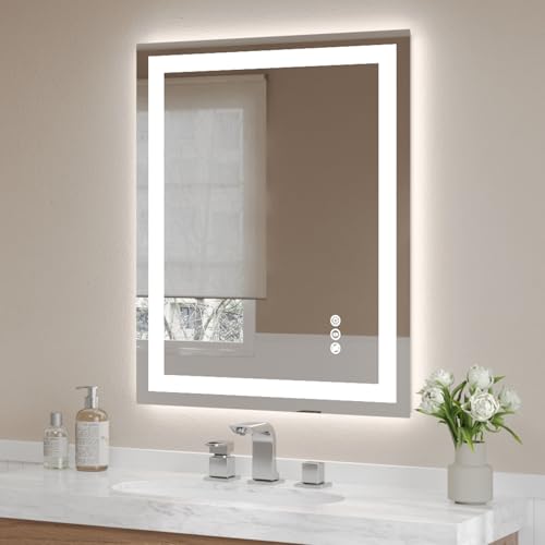 Rectangular Frameless LED Vanity Mirror